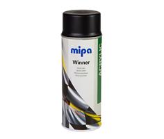 MIPA Winner čierny hodvábny lesk 400 ml, lak v spreji                           